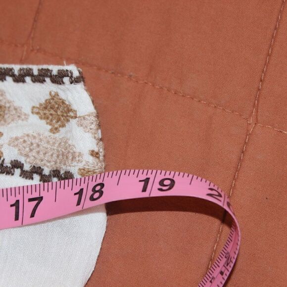 NWT Area  Starts White Embroidered Tank Dress  Women Size M Medium - Picture 12 of 14